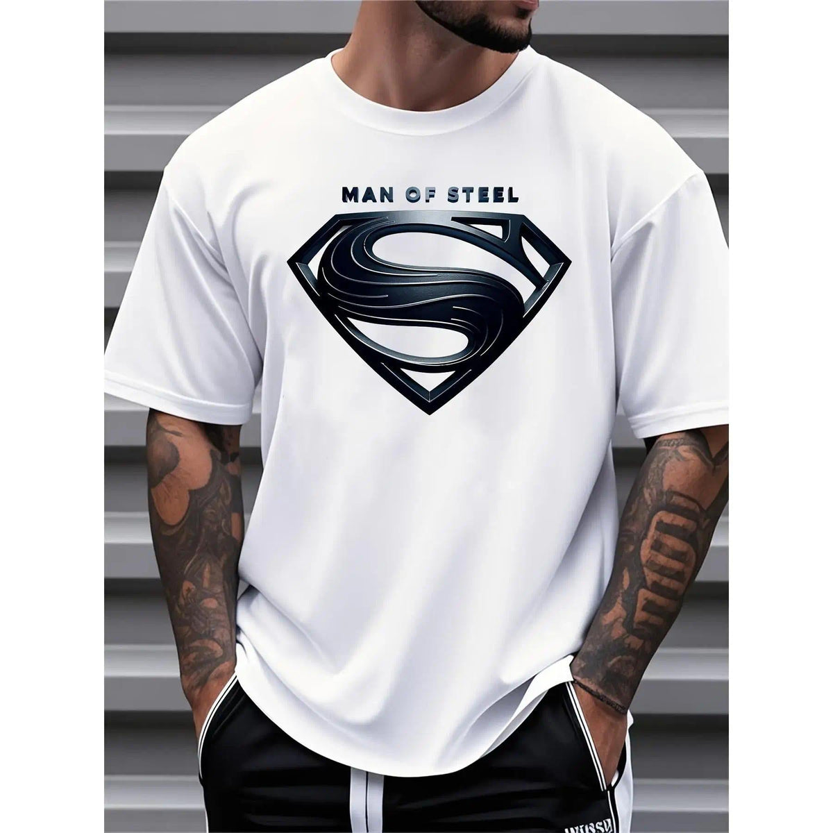 Men‘s Graphic T-Shirt | Short Sleeve Crew Neck | Spring Summer Casual Tee