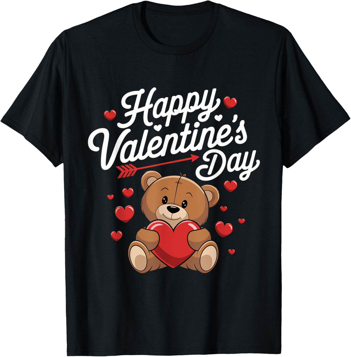 Happy Valentines Day Cute Valentine Design Fun Unisex T-Shirt