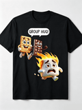 Funny S'mores Camping T-Shirt, Group Hug Marshmallow Graphic Tee