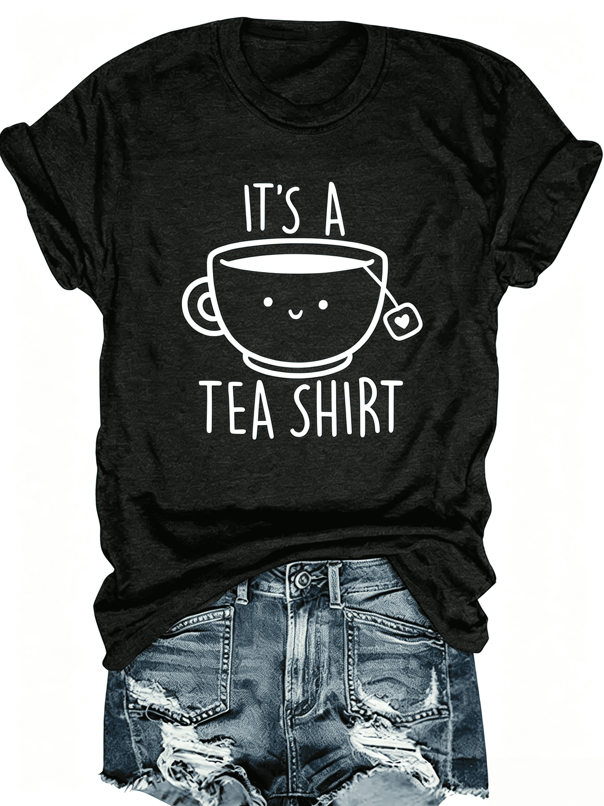 It's A Tea Shirt T-Shirt Cute Tea Cup Pun Graphic Tee