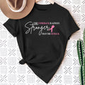 Women’s Breast Cancer Awareness Graphic Short‑Sleeve T‑Shirt, Women Crew Neck Casual Top，Women Clothing