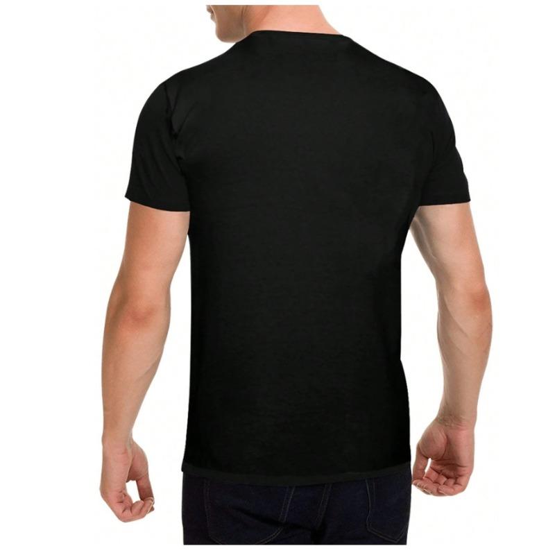 Yeshua Hamashiach Hebrew Lion of Judah Jesus The Messiah T-Shirt - Black with He
