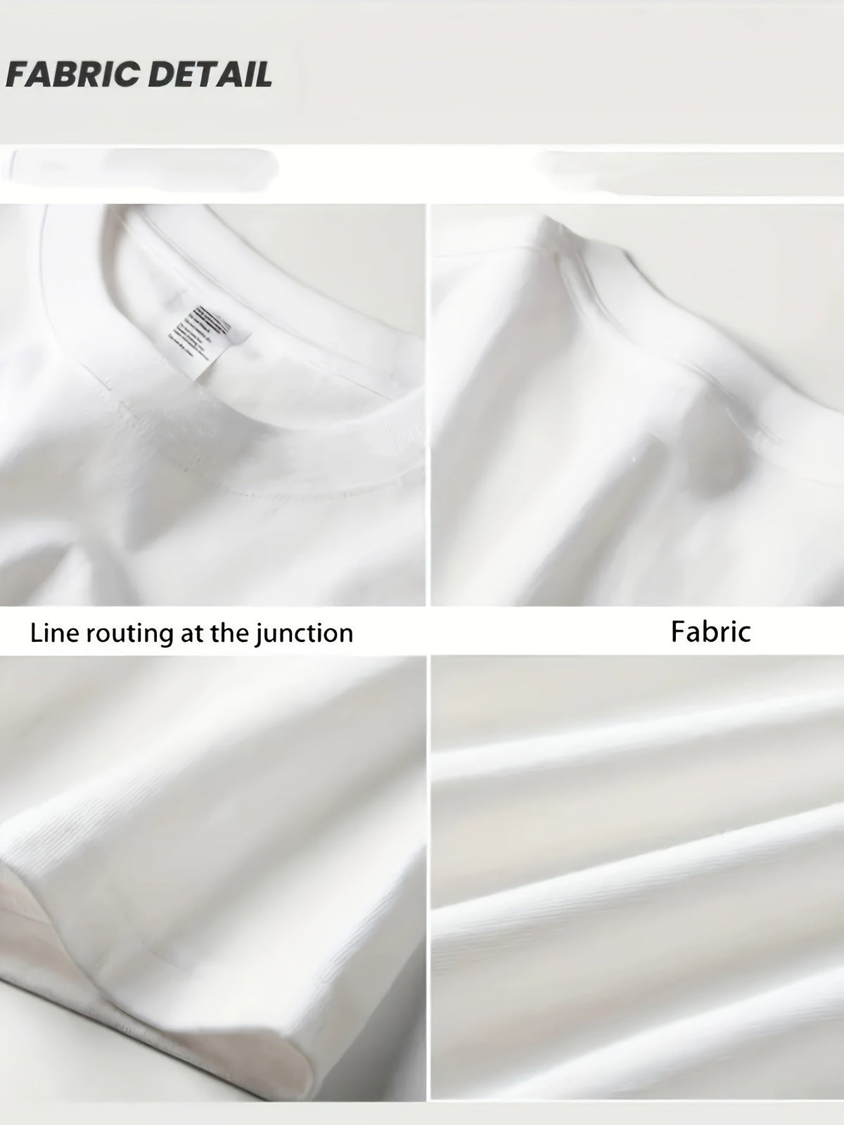 Letter Smoke 7 Print Loose Short Sleeve Tee Unisex Summer Casual Versatile Top
